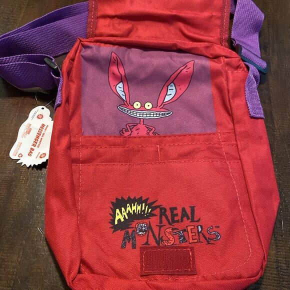 Nickelodeon Aaahh!!! Real Monsters Messenger Bag, a Nick Box exclusive from 2021 - Picture 4 of 8